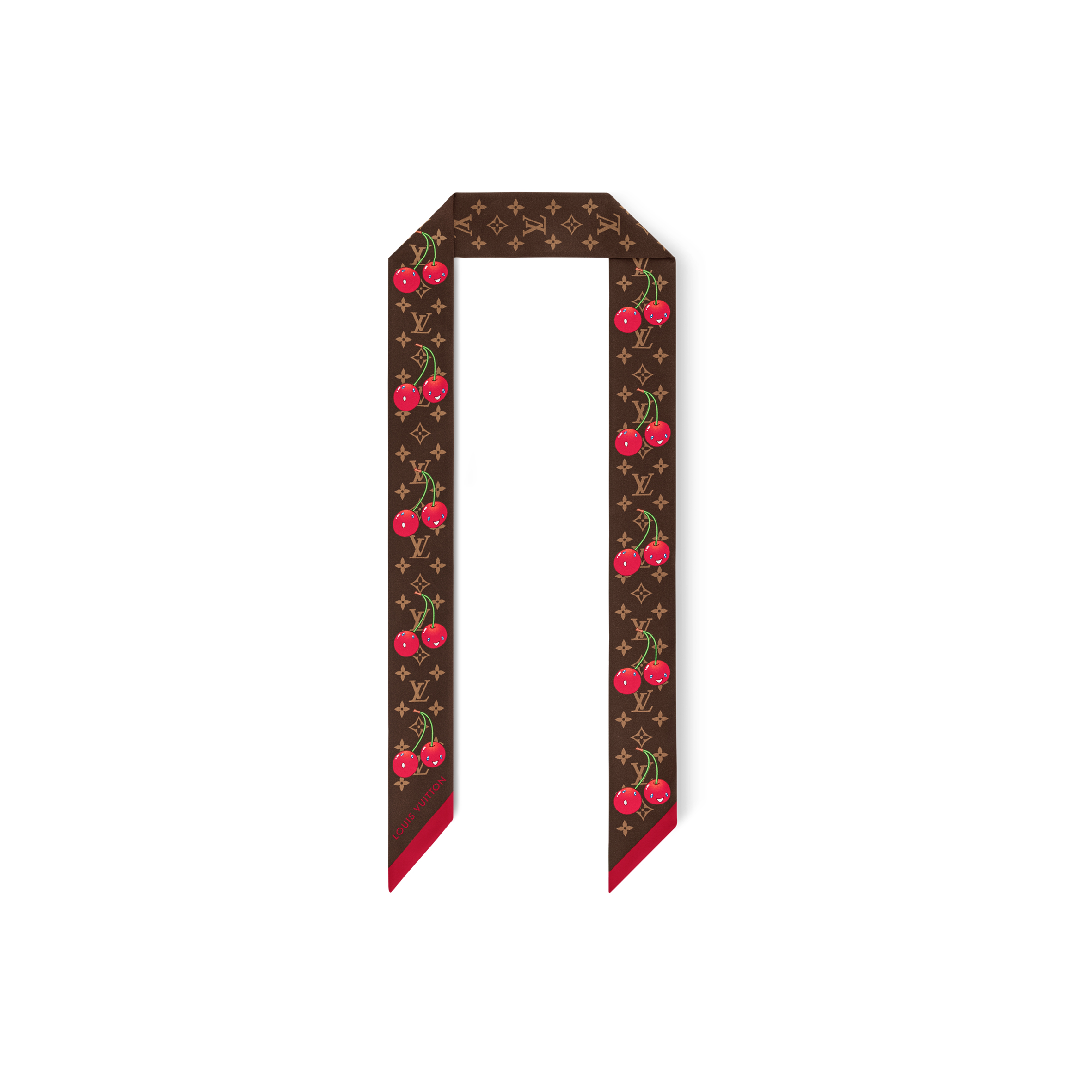 l0vis Vvtt0n murakami lv x tm monogram cerise bandeau m96085